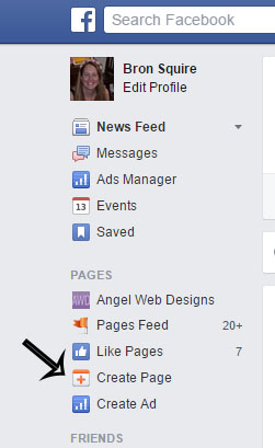 Create a New Facebook Page